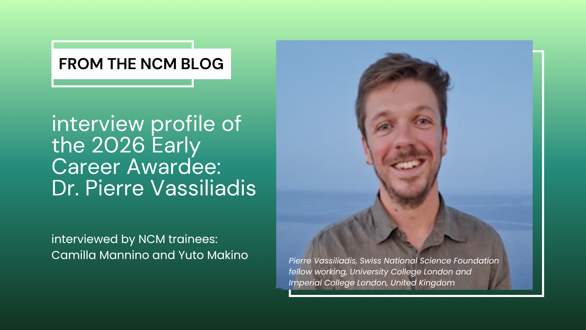 Featured Image Pierre Vassiliadis Interview